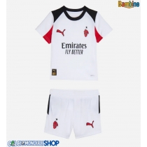 Maglie da calcio AC Milan Ardon Jashari #30 Seconda Maglia Bambino 2025-26 Manica Corta (+ Pantaloni corti)